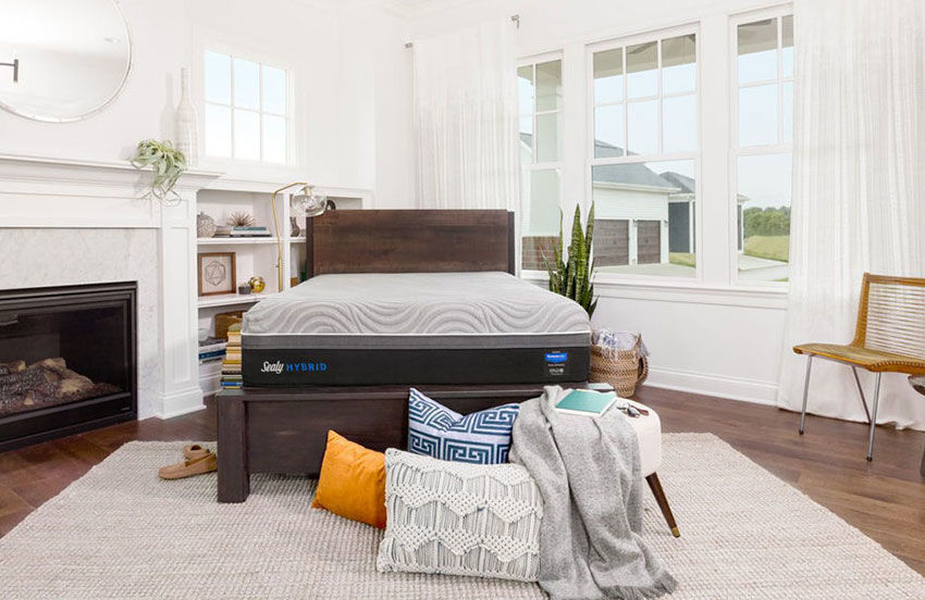 Sealy Posturepedic Hybrid Copper bedroom image
