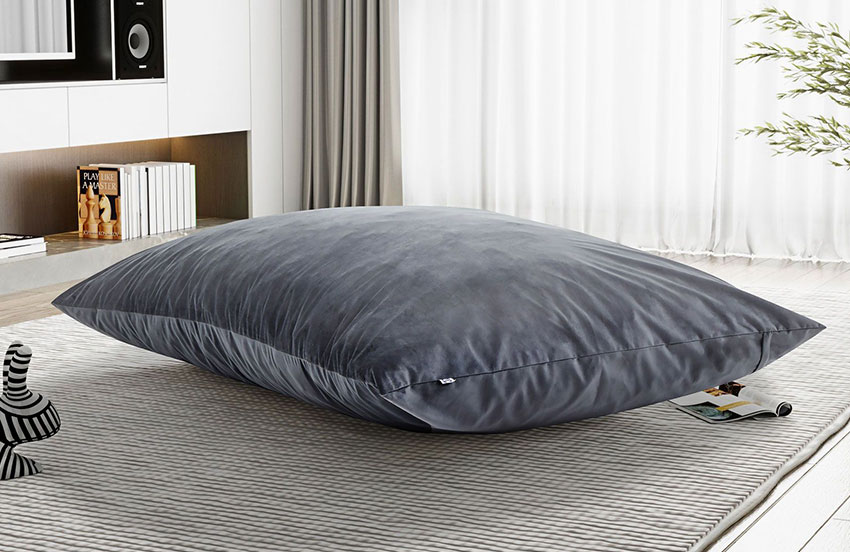 Oversized bean bag pad