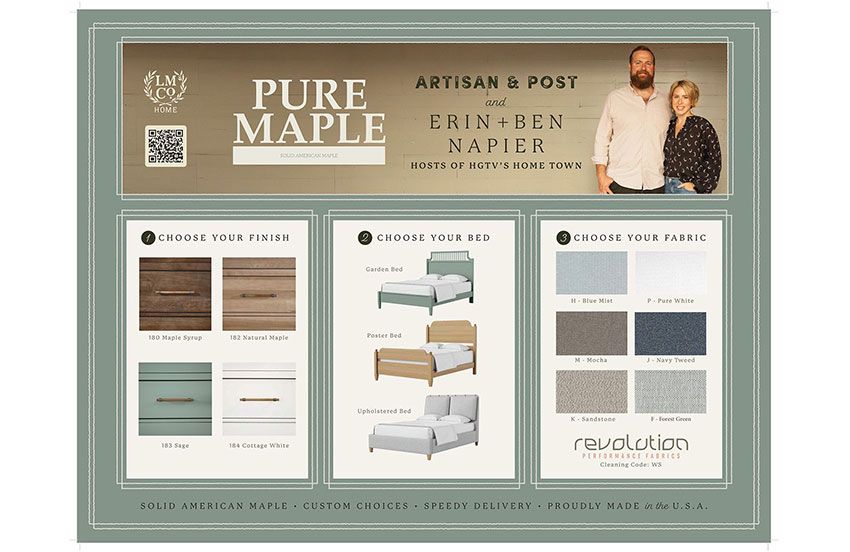 Ben and Erin Napier Bedroom Collections by Vaughan-Bassett