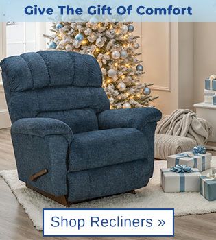 Give the gift of comfort- shop recliners