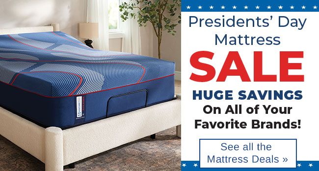 Presidents' Day Mattress Sale - Huge Savings on the best brands