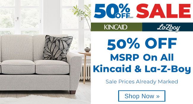 La-Z-Boy & Kincaid save 50% on MSRP